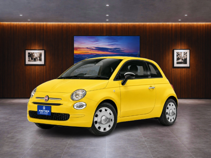 FIAT500 Giallissima（ハッピーイエロー）画像