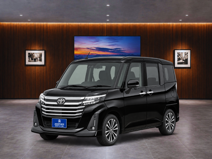 TOYOTA ルーミー カスタムG-T (ブラックマイカメタリック)画像